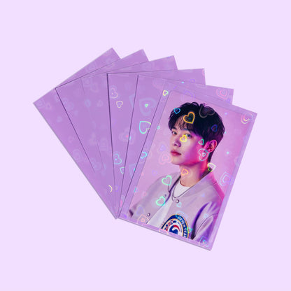 Heart Holo PC Sleeves