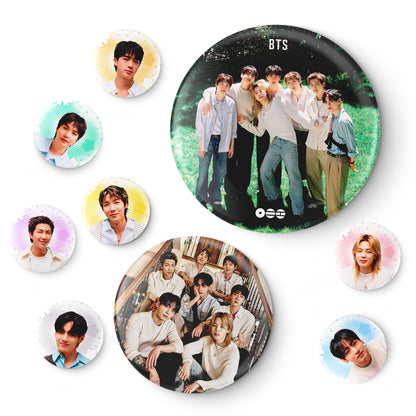 Arirang Bias Sparkle Badge - 75mm