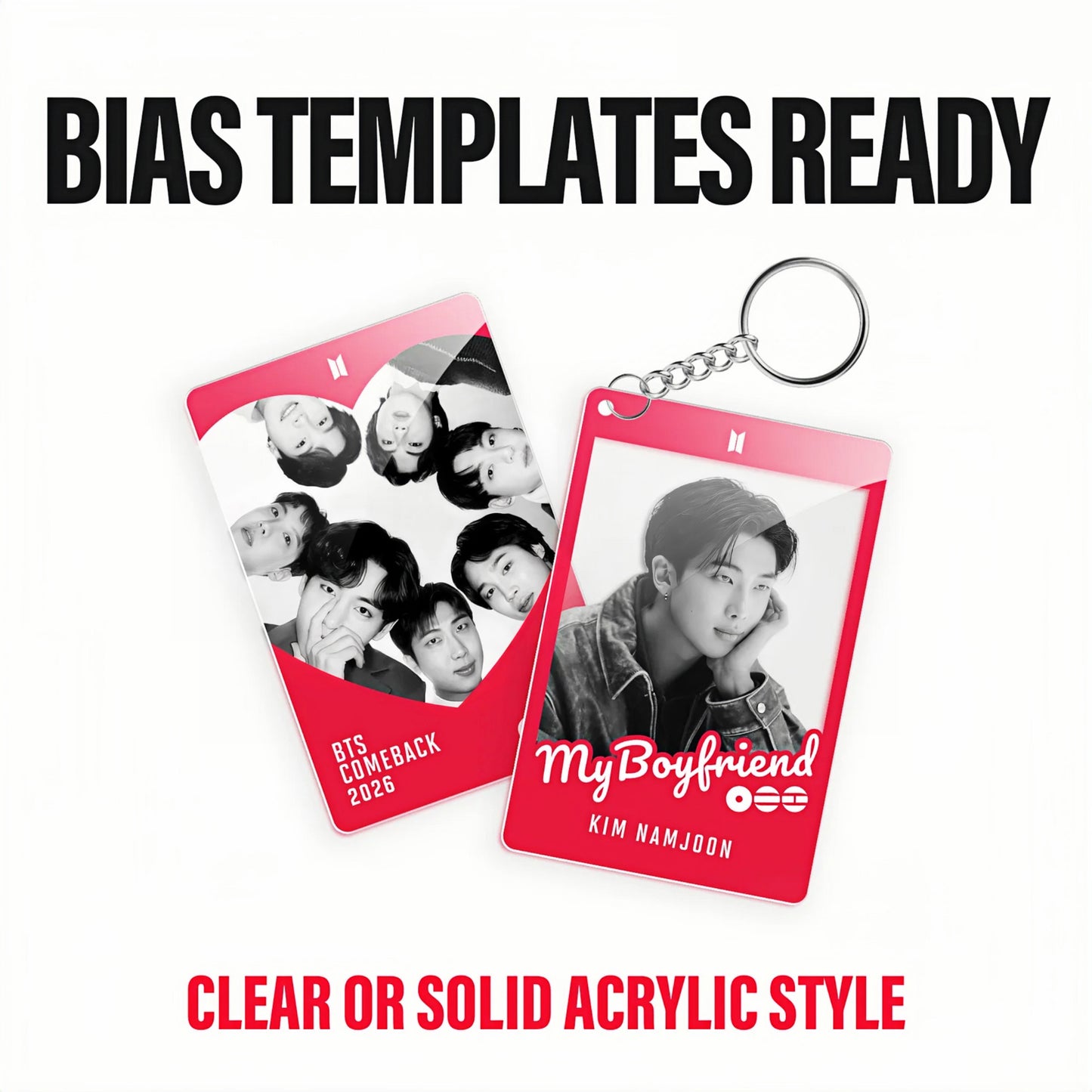 Arirang Bias Acrylic Card
