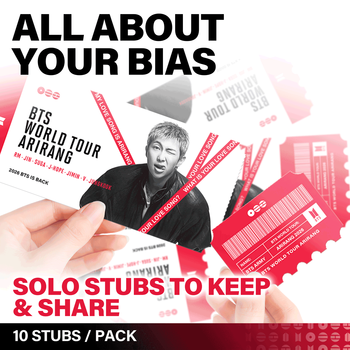 Arirang Bias Ticket Stubs