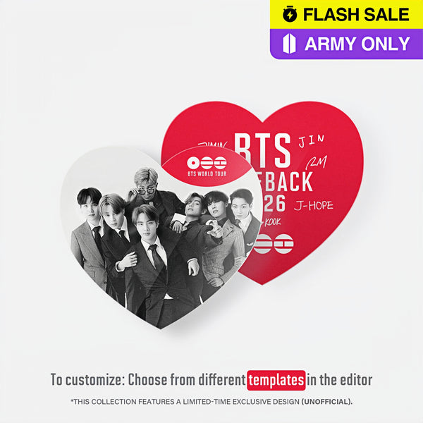 BTS-Heart Photocard