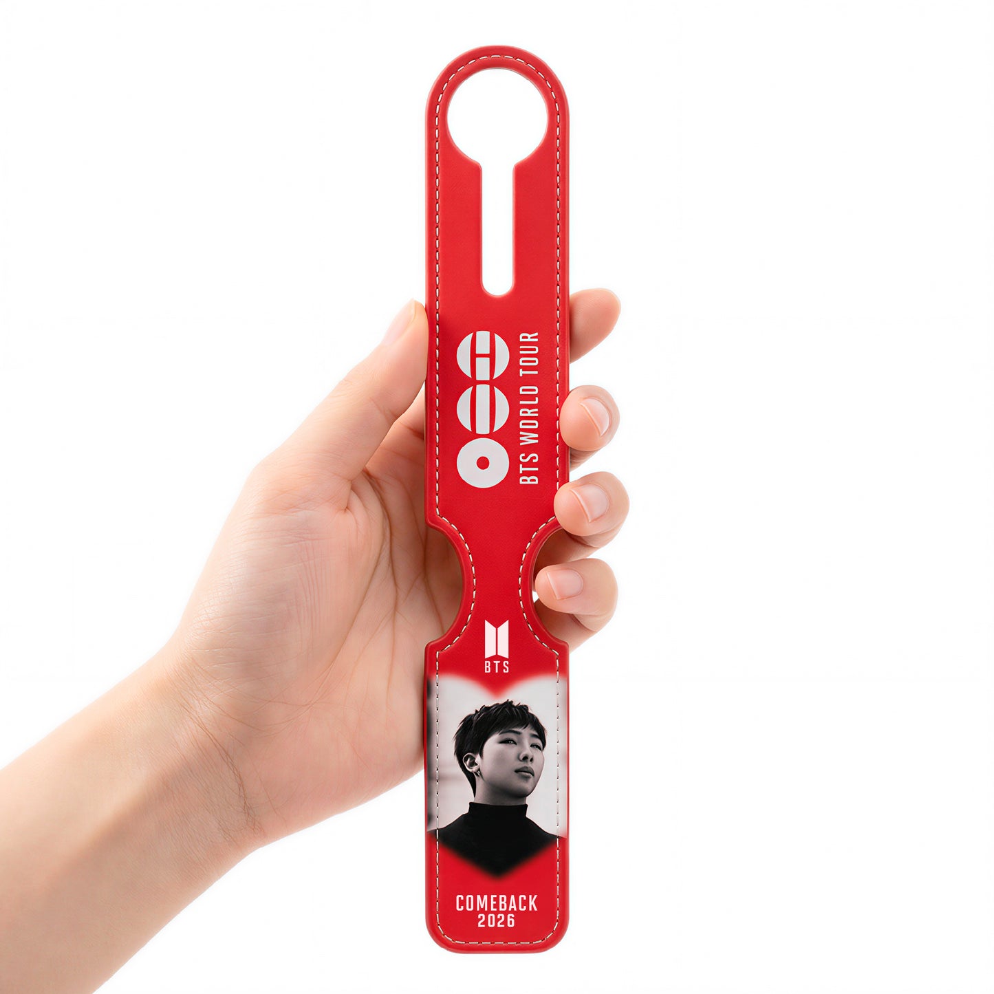 BTS-Leather Luggage Tag