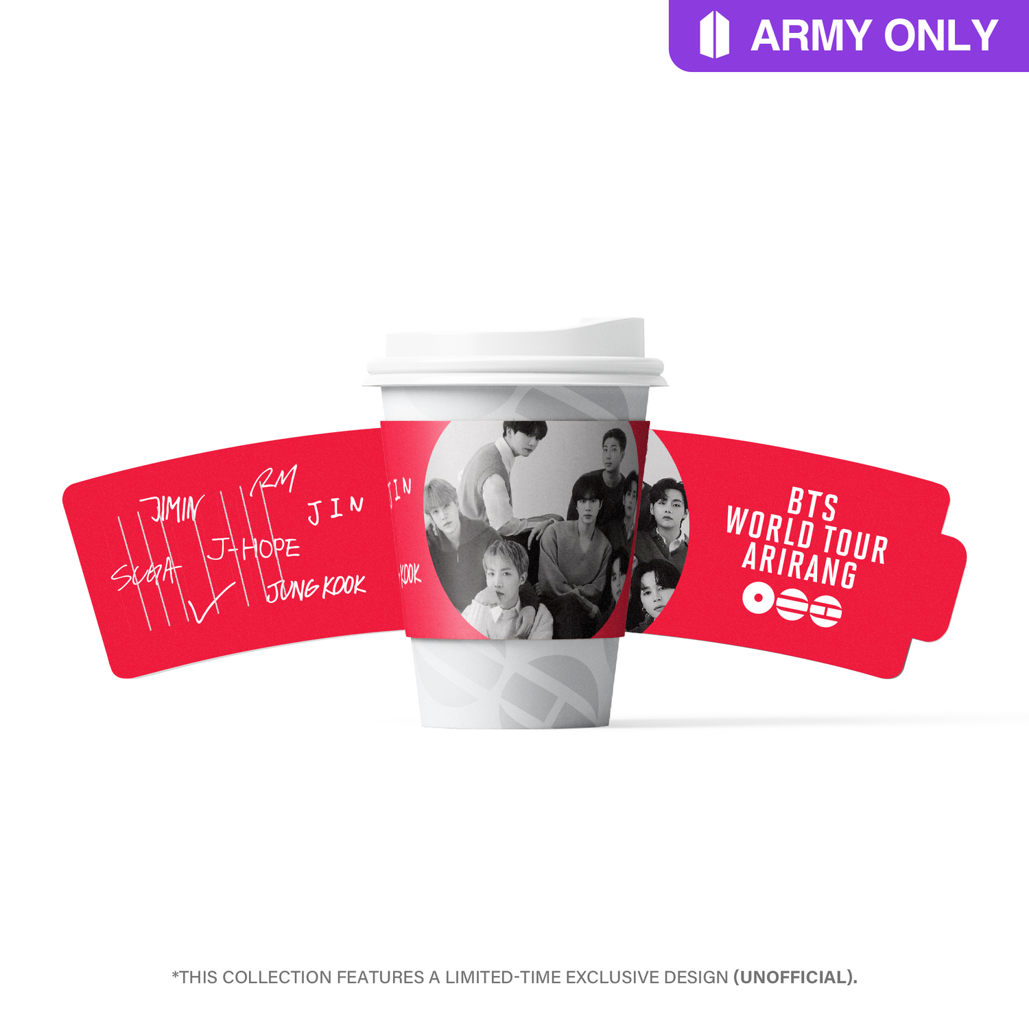 BTS-Cup Sleeve - PICSQUEEN