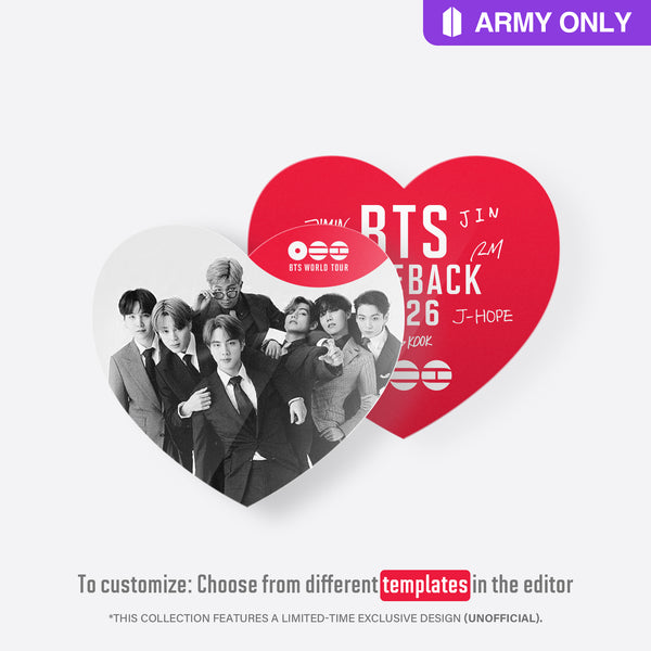 BTS-Heart Photocard
