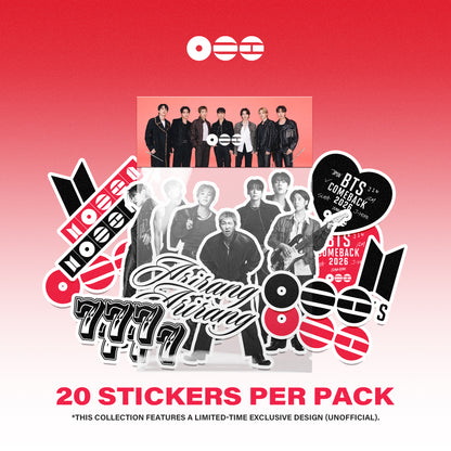 Arirang Tour Sticker Mix