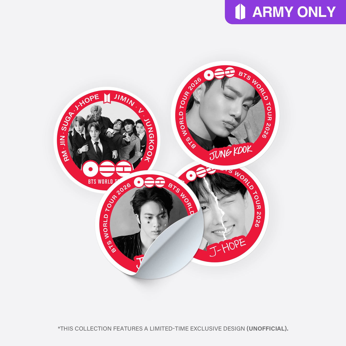 BTS-Custom Stickers