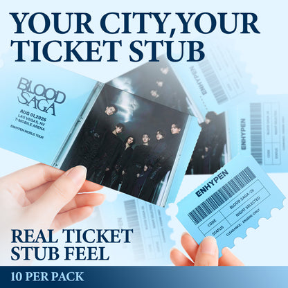 Blood Saga City Ticket Stubs