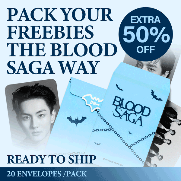 Blood Saga Freebie Envelope