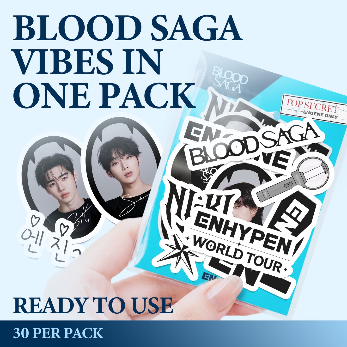 Blood Saga Mixed Sticker Pack