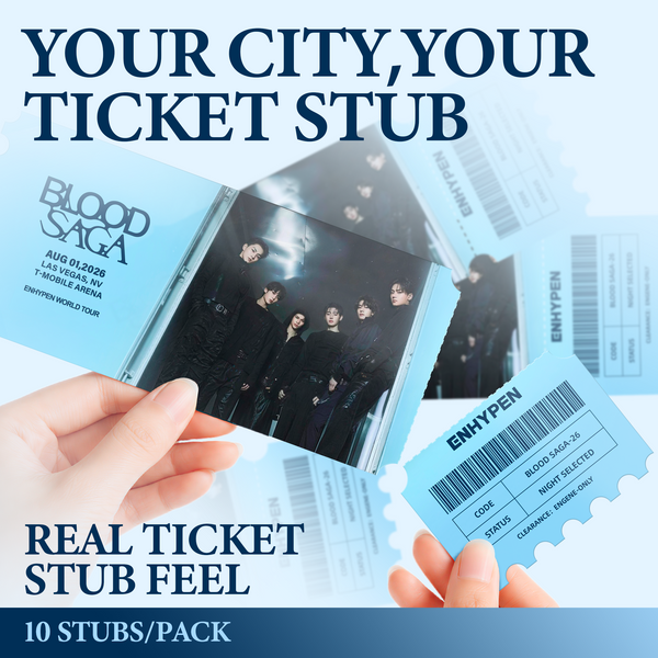 Blood Saga City Ticket Stubs