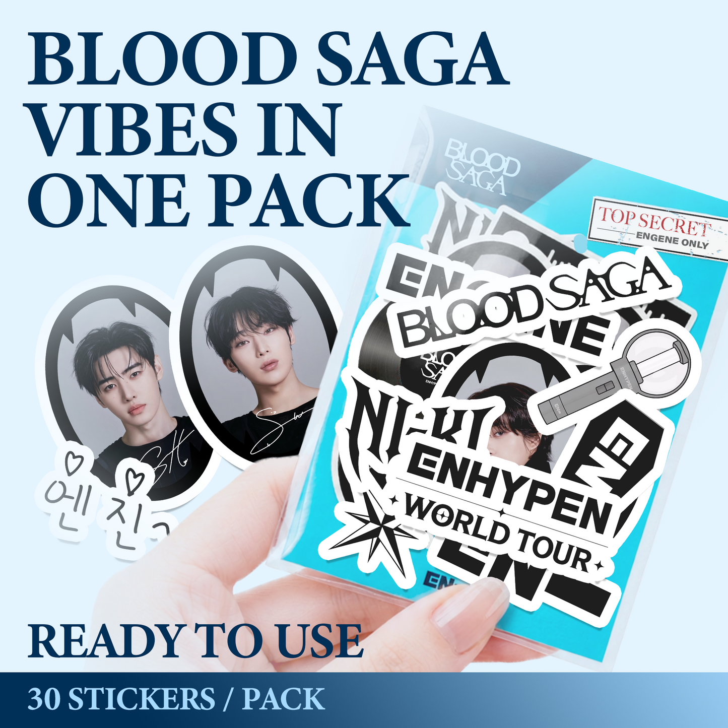 Blood Saga Mixed Sticker Pack