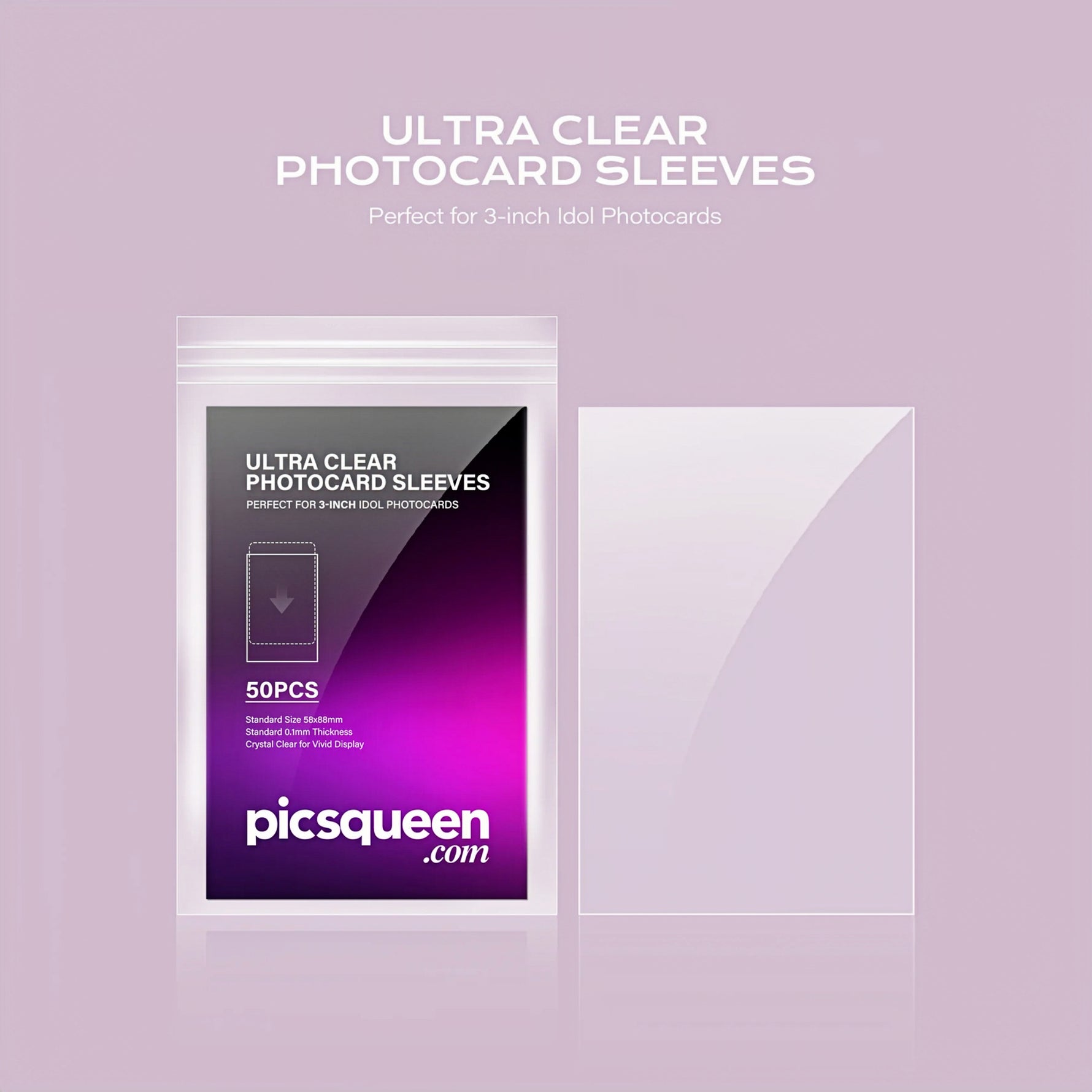Clear PC Sleeves
