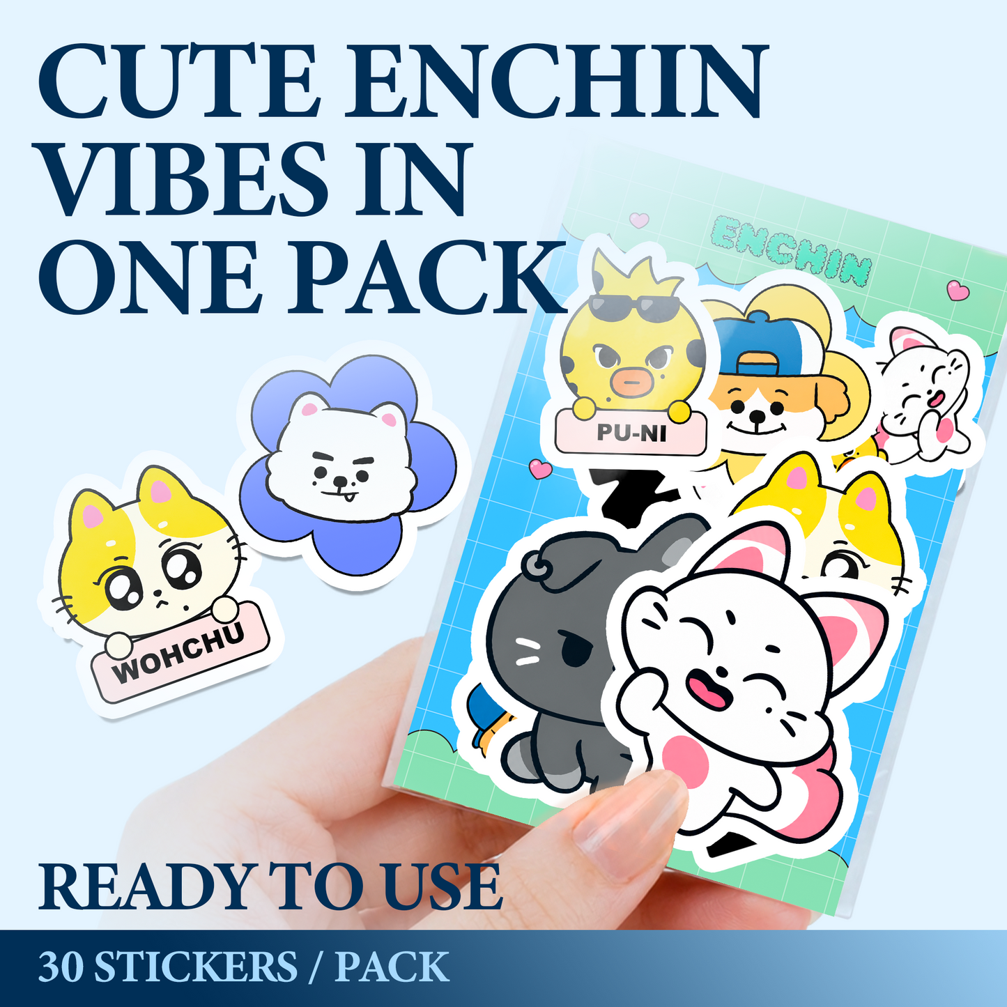 ENCHIN Mixed Sticker Pack