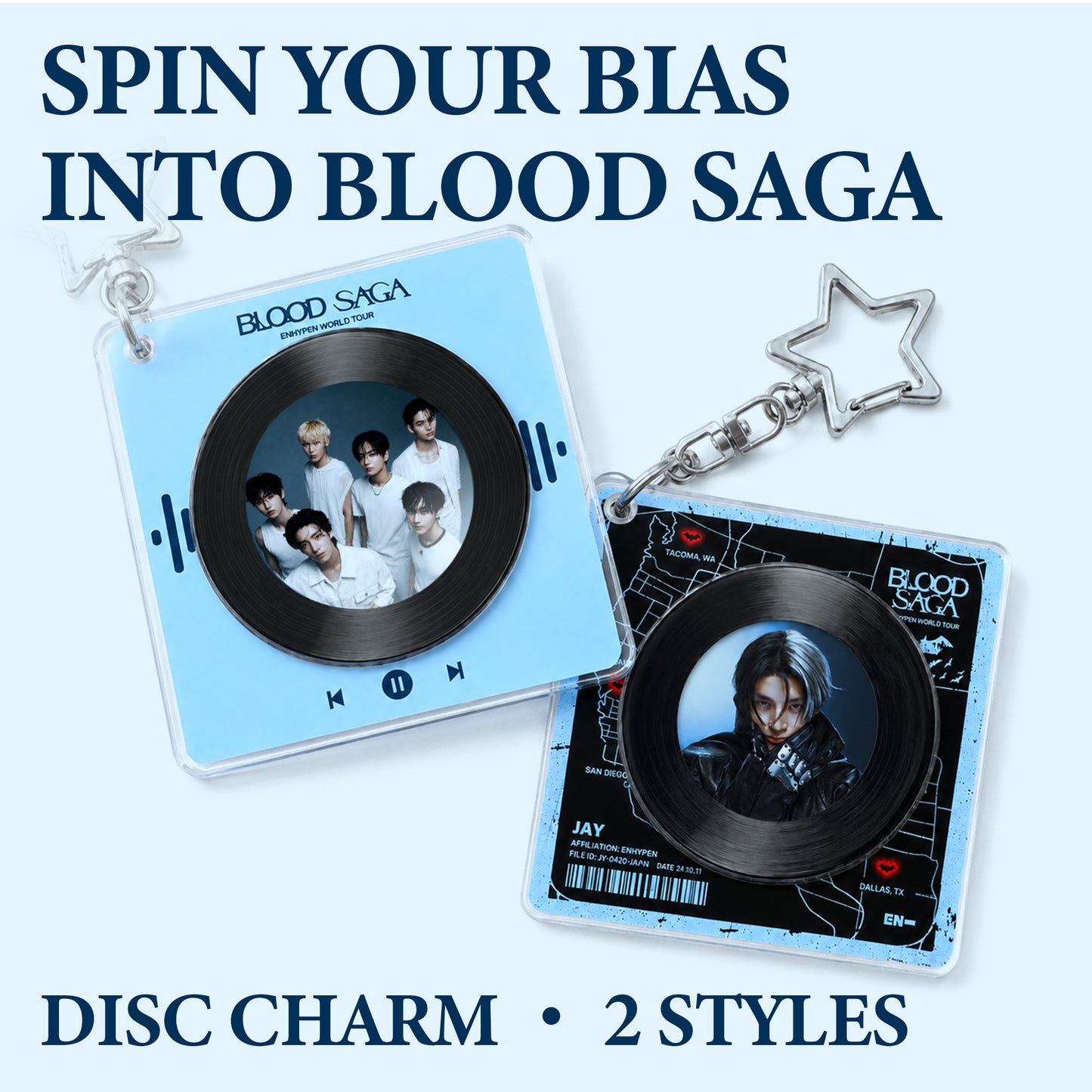 Blood Saga Bias Disc Charm