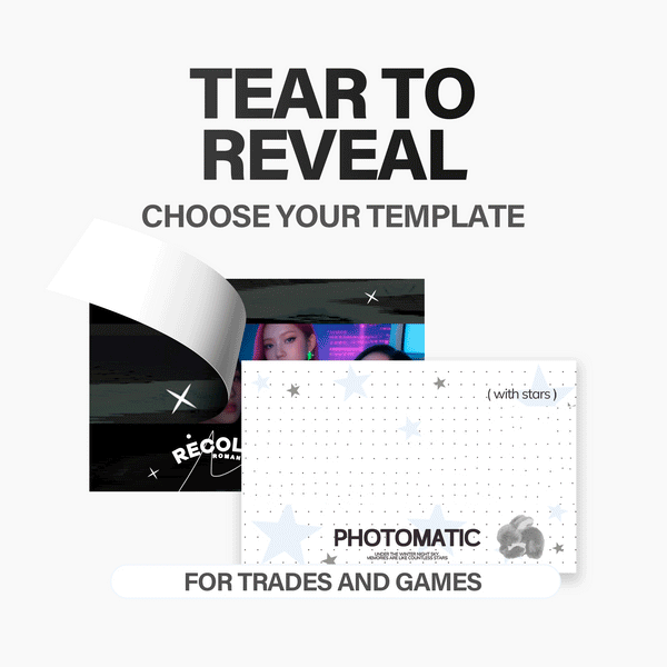 Gaze Tear Card