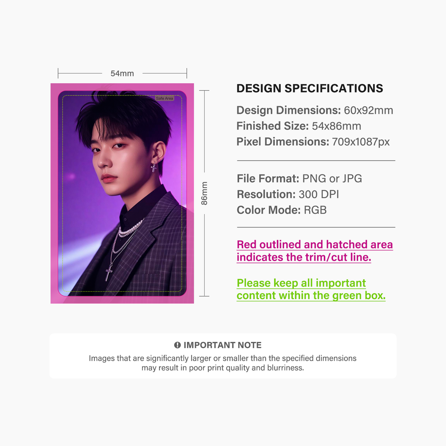 Glass Shard Photocard