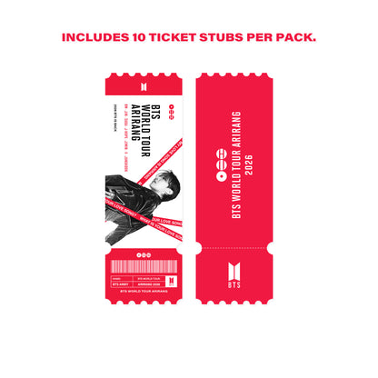 BTS Bias Ticket Stubs
