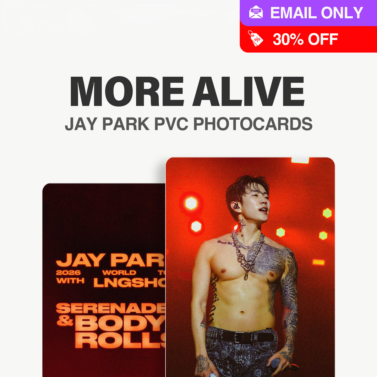 JAY PARK PVC Photocard