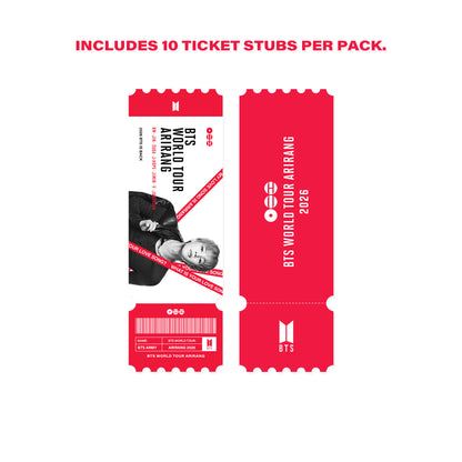 BTS Bias Ticket Stubs