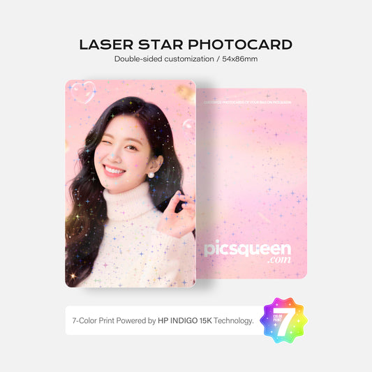 Laser Star Photocard