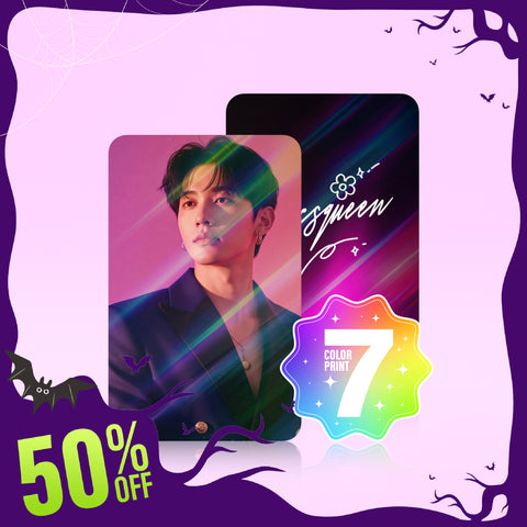 Laser Stripe Photocard