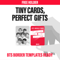 BTS-Mini Photocard