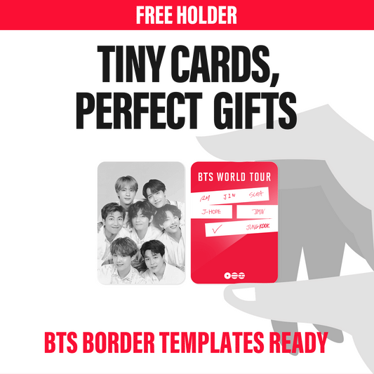 BTS-Mini Photocard