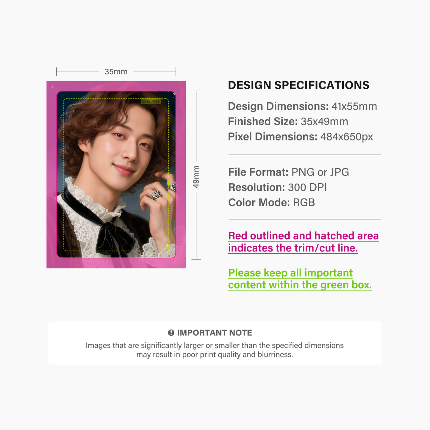 Mini  Photocard