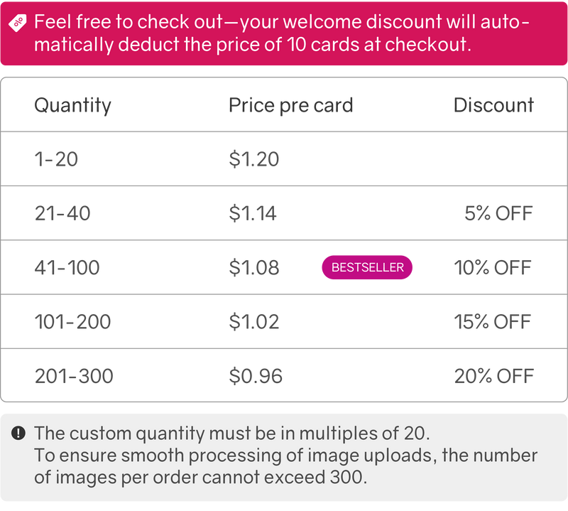 Matte Photocard（New User）