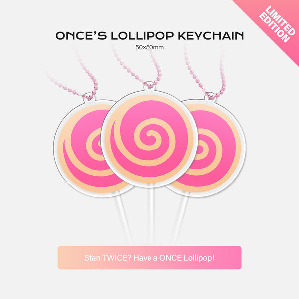 ONCE’s Lollipop Keychain
