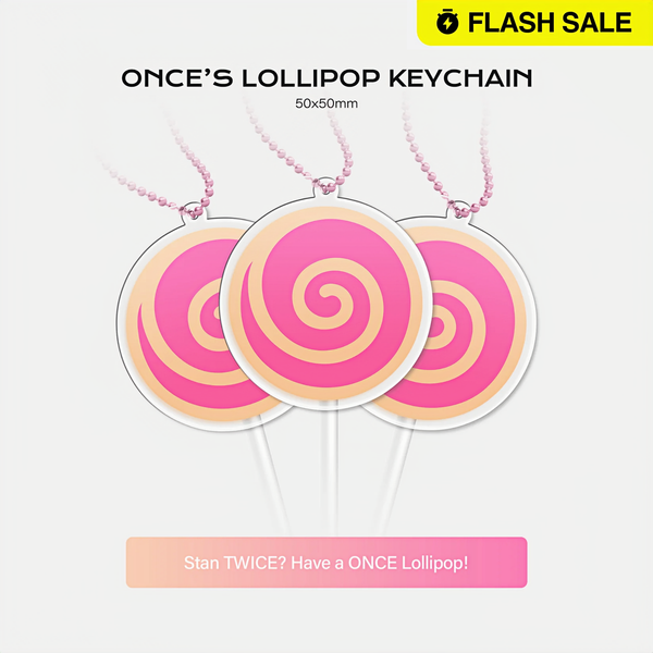 ONCE’s Lollipop Keychain