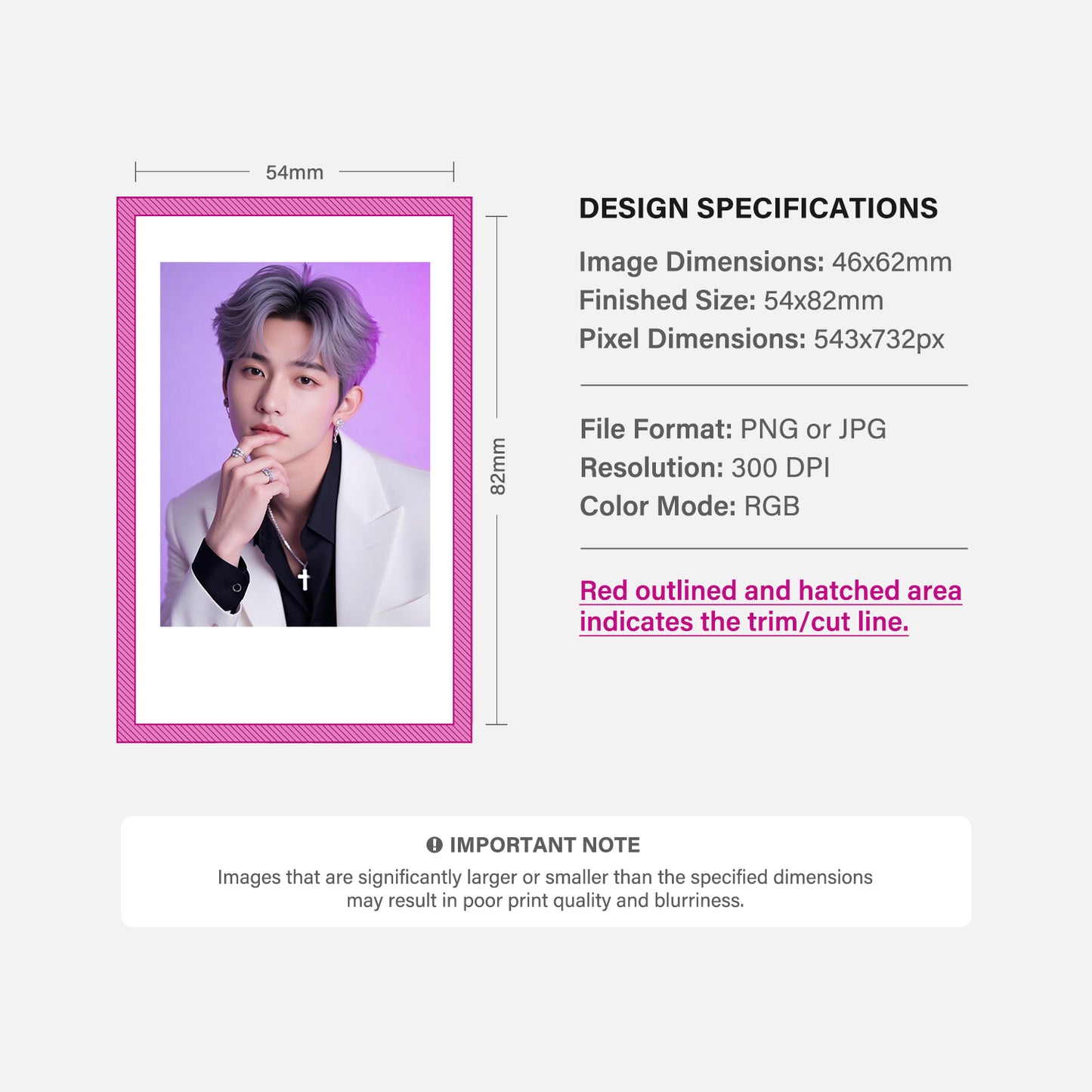 3-inch instant photo