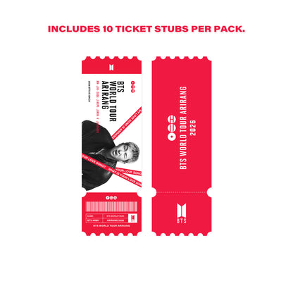 BTS Bias Ticket Stubs