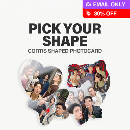 Shaped Photocard Email Only