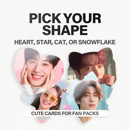 Shaped Photocard Email Only