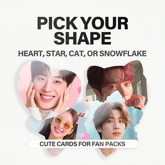 Shaped Photocard