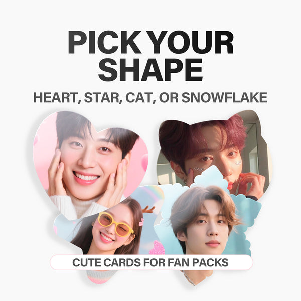 Shaped Photocard