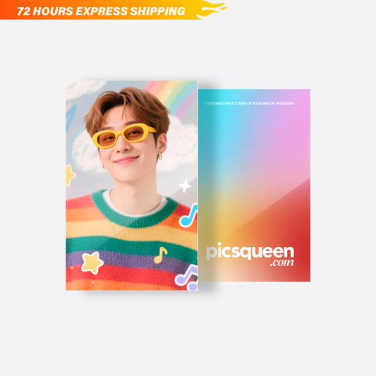 Square-Corner Photocard