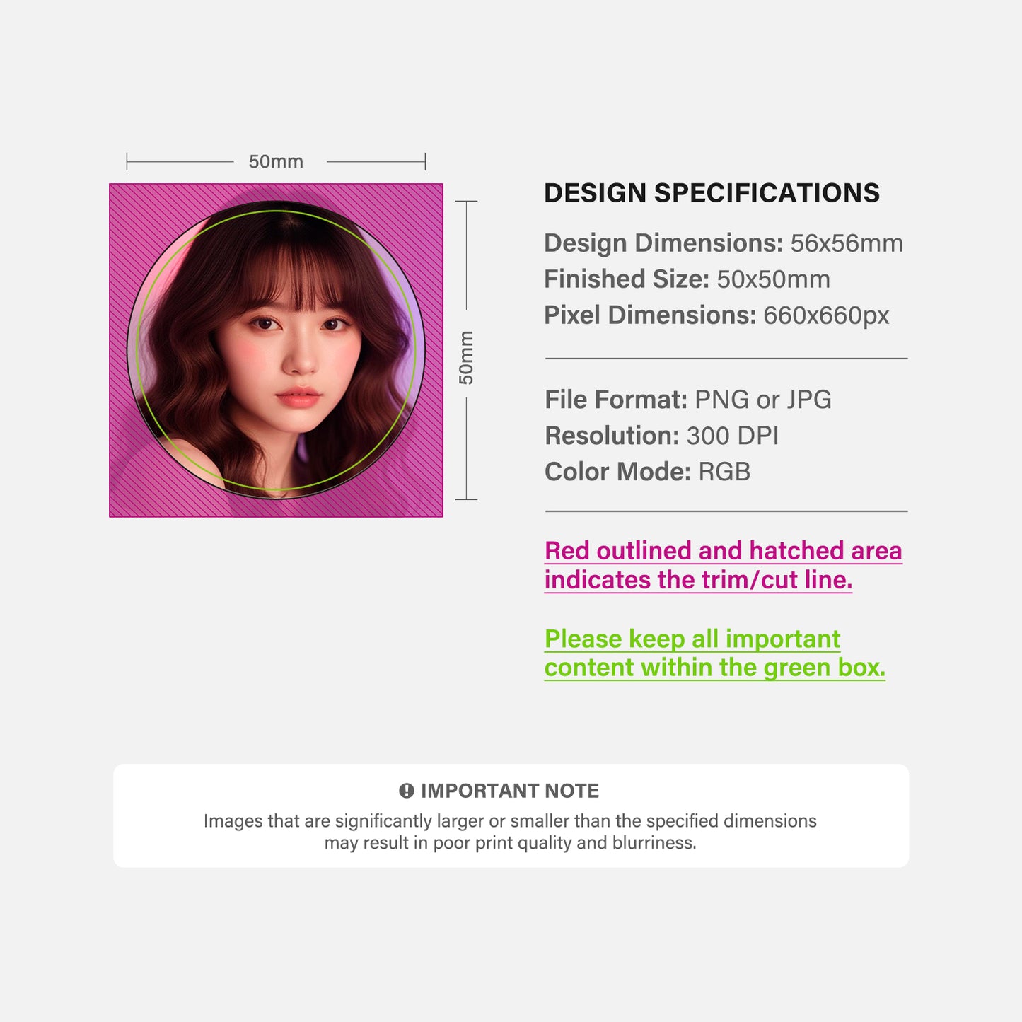 Standard Shape Sticker