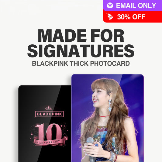 BLACKPINK Thick Photocard