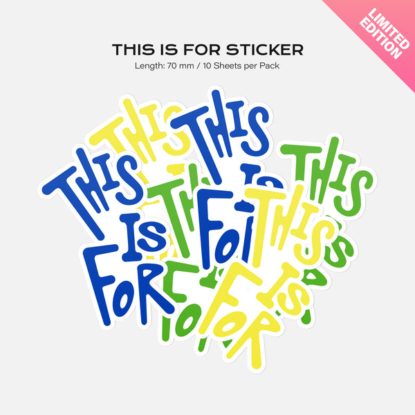 This is for Sticker
