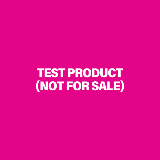 Test Product (Not for Sale)