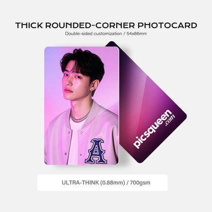 Thick Rounded-Corner Photocard