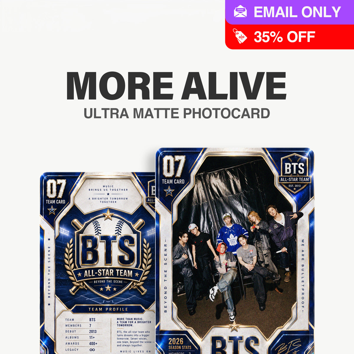 Ultra Matte Photocard - Labor Day Edition