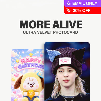 Ultra Velvet Photocard - Birthday Edition