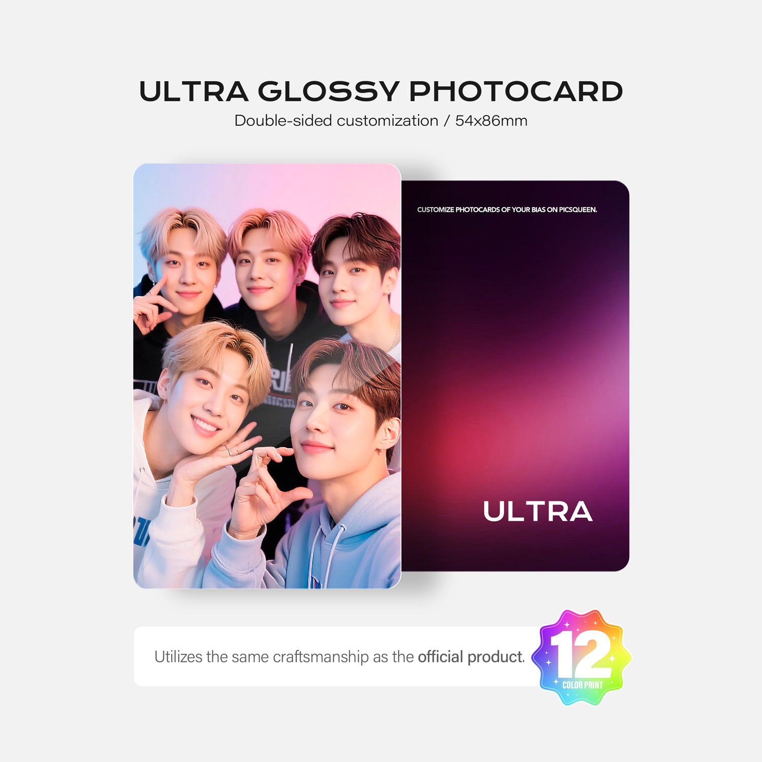 Ultra Glossy Photocard