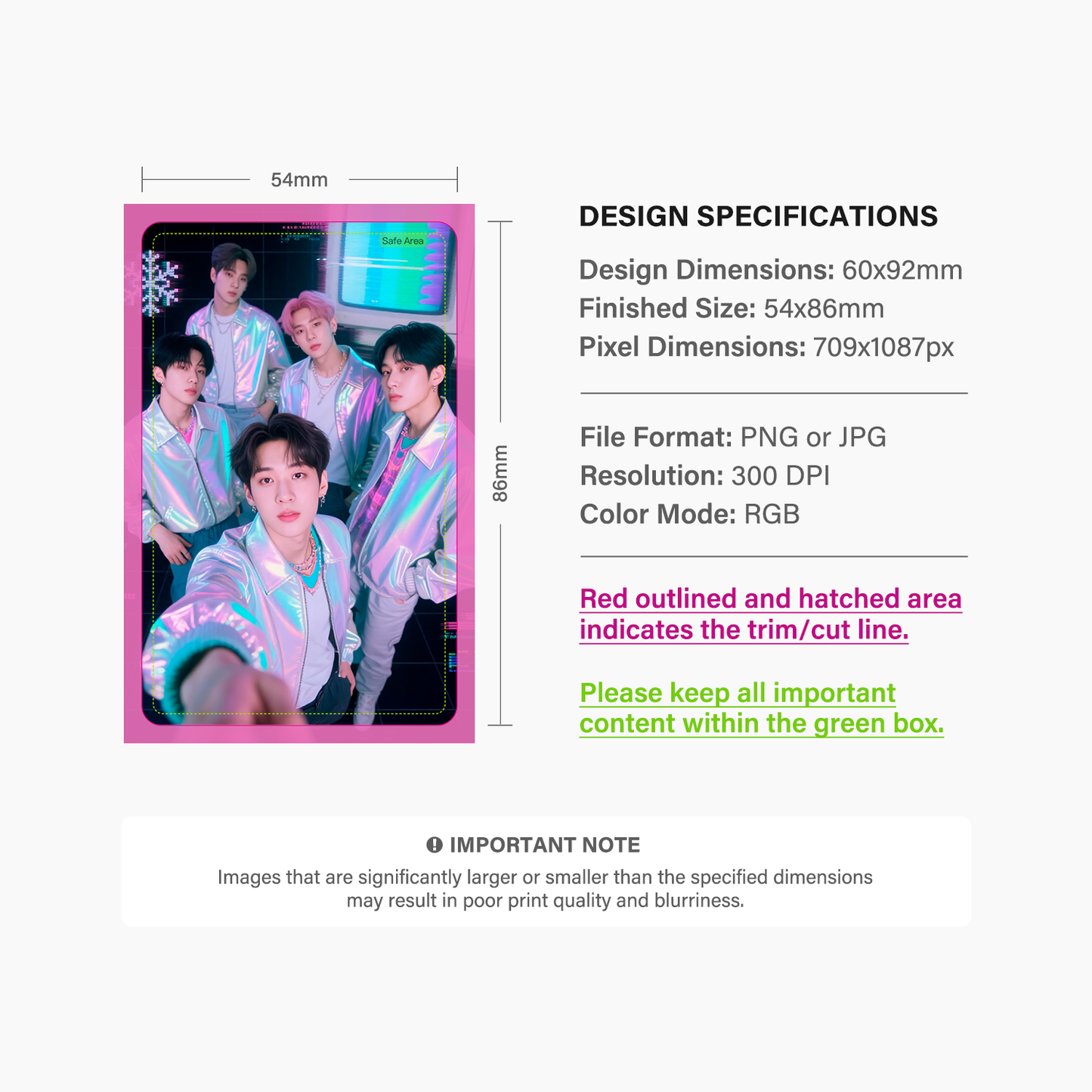 Ultra Red Velvet Photocards