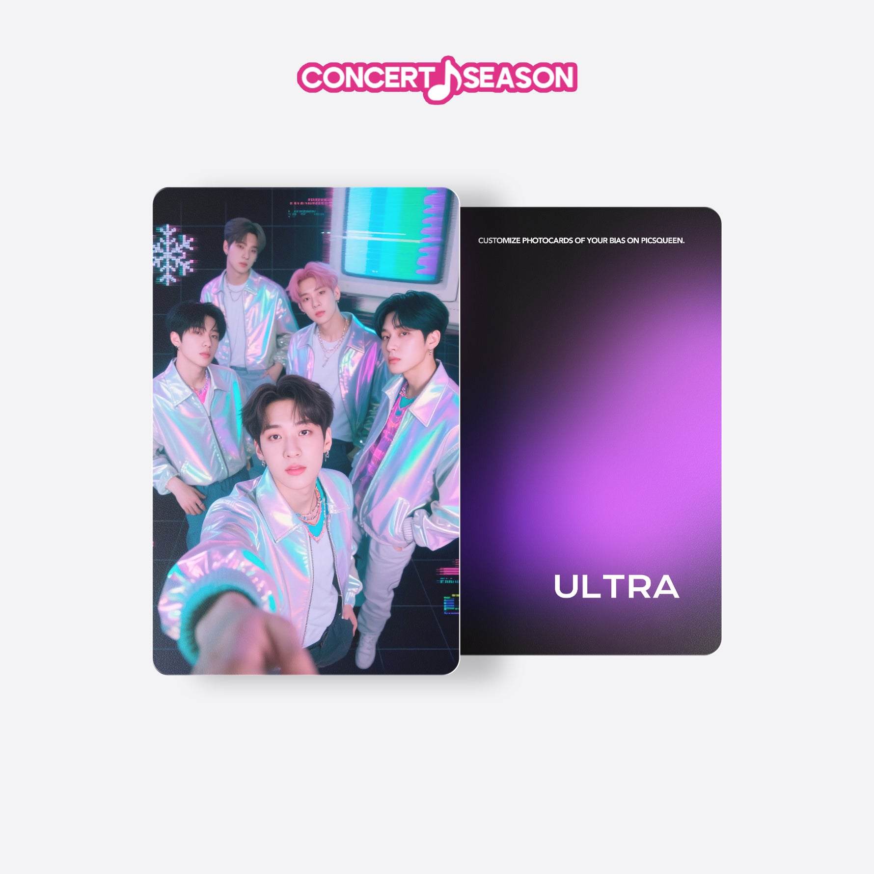 Ultra Velvet Photocard