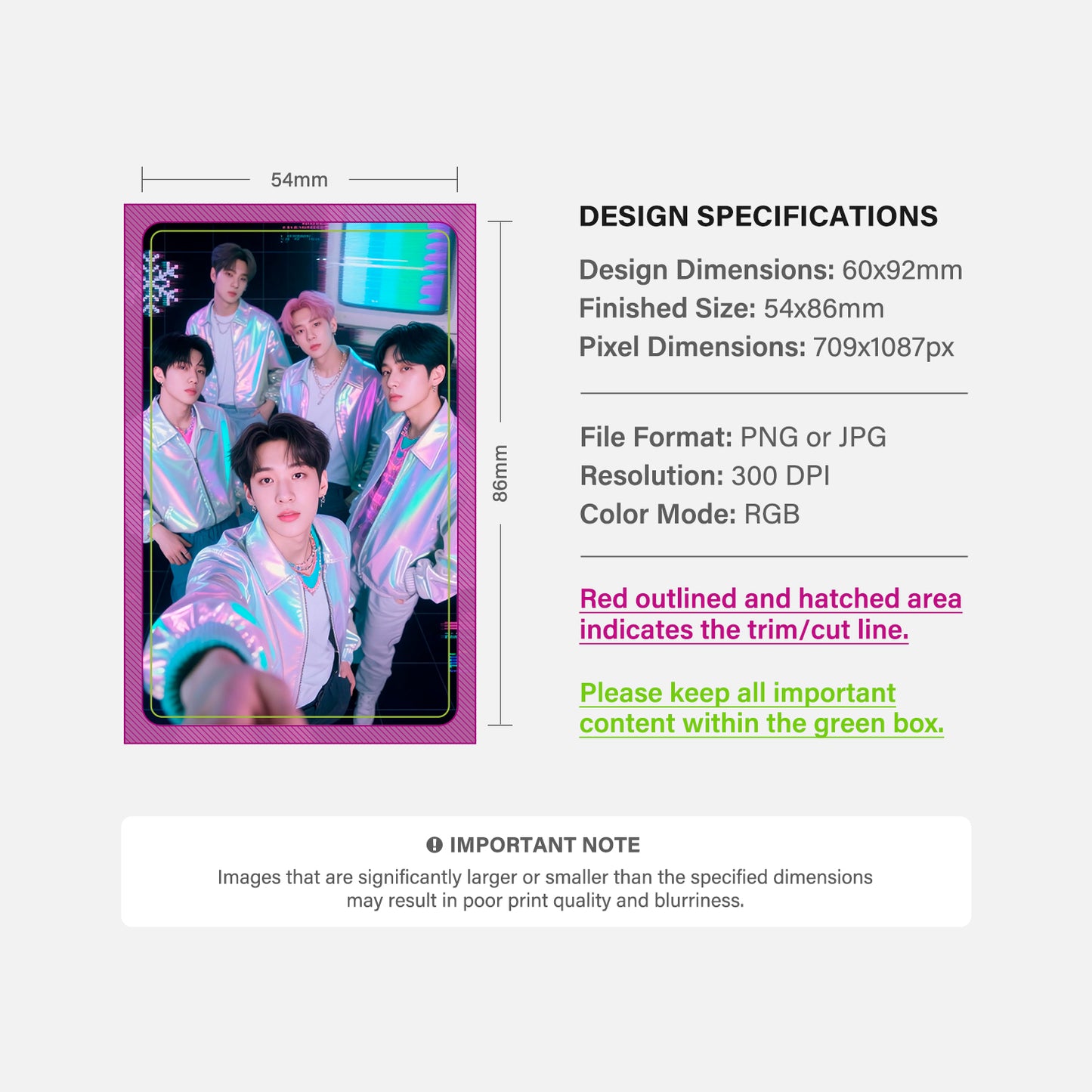 Ultra Velvet Photocard