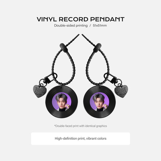 Vinyl Record Pendant